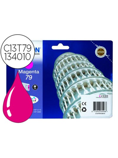 Ink-jet epson t913 workforce pro wf-4630 / 4640 / 5110 / 5190 / 5620 / 5690 magenta
