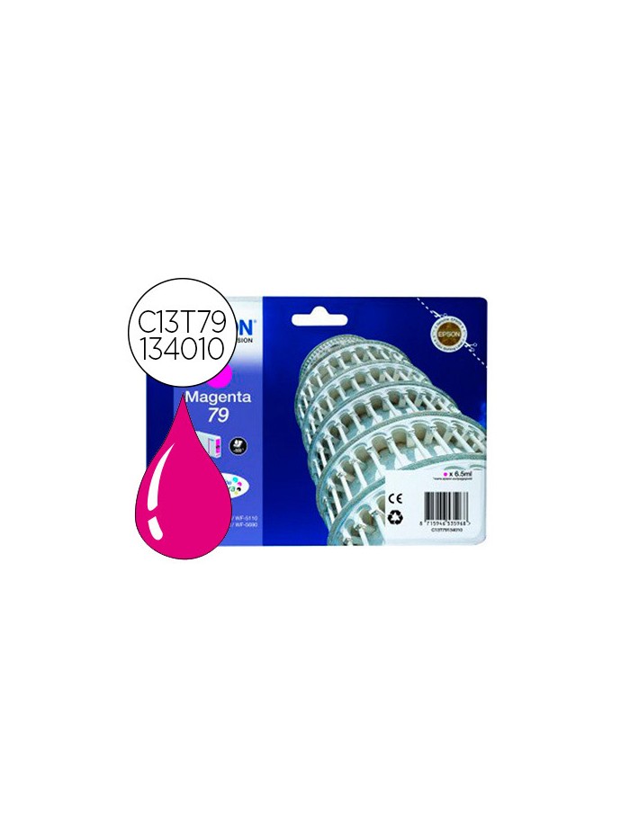 Ink-jet epson t913 workforce pro wf-4630 / 4640 / 5110 / 5190 / 5620 / 5690 magenta Ink-jet epson t913 workforce pro wf-4630 / 4640 / 5110 / 5190 / 5620 / 5690 magenta