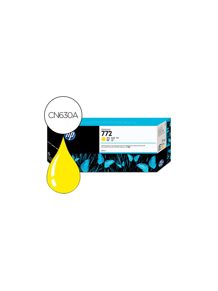 Ink-jet hp n.772 designjet z5200 / z5400 amarillo 300 ml Ink-jet hp n.772 designjet z5200 / z5400 amarillo 300 ml