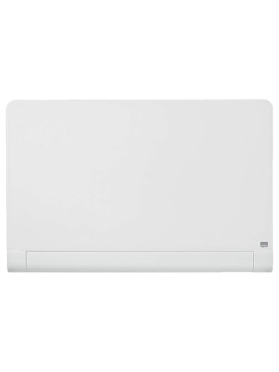 Pizarra blanca nobo diamond cristal magnetica esquinas redondas 1264x711 mm