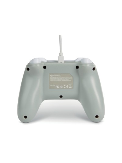 Mando power a con cable para nintendo switch blanco