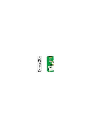 Cinta adhesiva scotch magic invisible 33 mt x 19 mm pack de 8 unidades