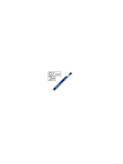 Minas staedtler mars micro grafito 0,7 mm 2h tubo con 12 unidades