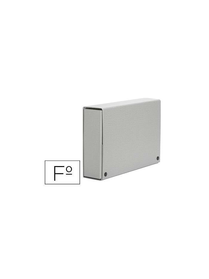 Carpeta proyectos pardo folio lomo 120 mm carton forrado gris con broche Carpeta proyectos pardo folio lomo 120 mm carton forrado gris con broche