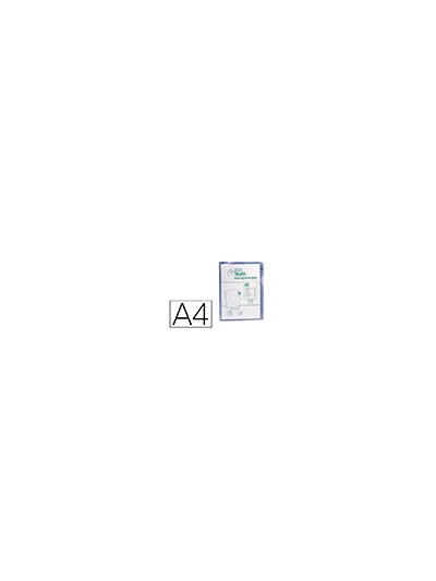 Carpeta dossier uñero saro pvc din a4 280 mc transparente