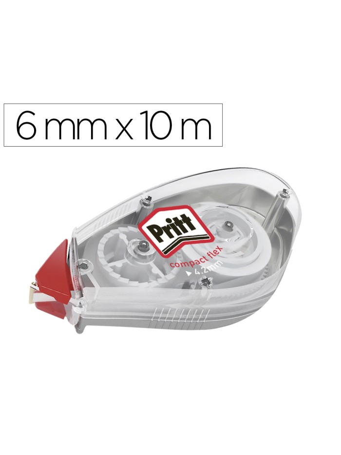 Corrector pritt roller compact 6 mm x 10 mt Corrector pritt roller compact 6 mm x 10 mt
