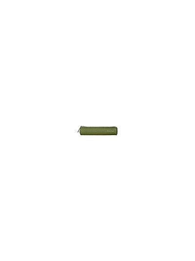Estuche portatodo liderpapel slim cilindrico 220x45mm verde militar