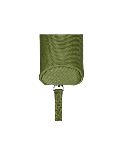Estuche portatodo liderpapel slim cilindrico 220x45mm verde militar
