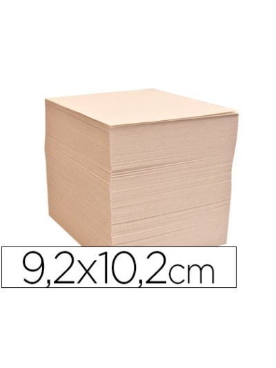 Taco papel liderpapel sin encolar 92x102 mm reciclado 70 gr