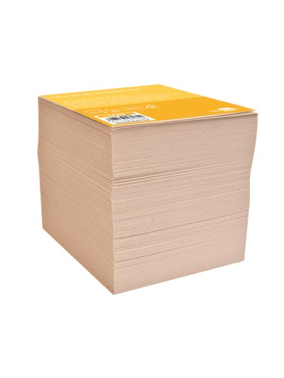 Taco papel liderpapel sin encolar 92x102 mm reciclado 70 gr