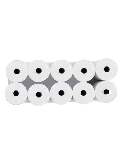 Rollo sumadora termico q-connect 80 mm ancho x 60 mm diametro sin bisfenol a