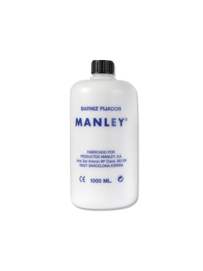 Barniz fijativo manley acabado brillante bote de 1000 ml