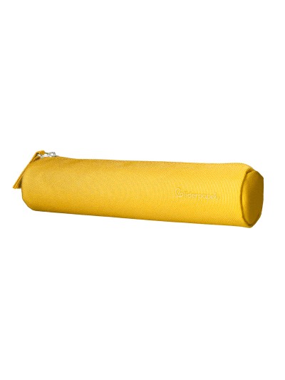 Estuche portatodo liderpapel slim cilindrico 220x45mm amarillo