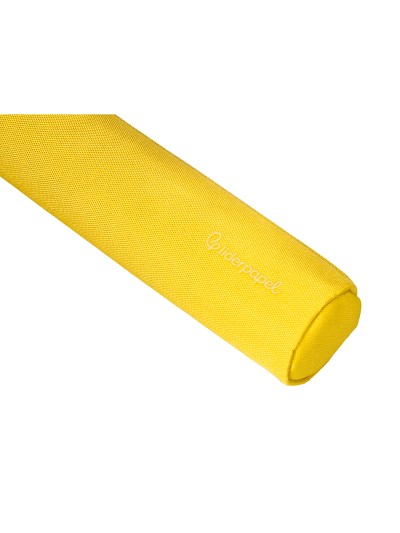 Estuche portatodo liderpapel slim cilindrico 220x45mm amarillo
