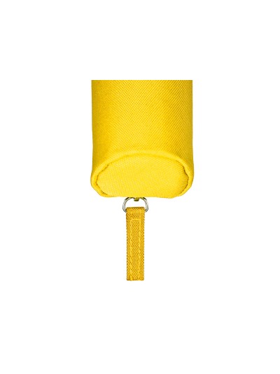 Estuche portatodo liderpapel slim cilindrico 220x45mm amarillo