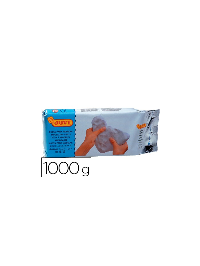 Pasta jovi para modelar 1000 gr color blanco Pasta jovi para modelar 1000 gr color blanco