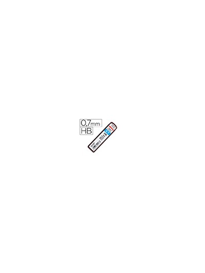 Minas rotring grafito 0,7 mm hb estuche de 12 minas