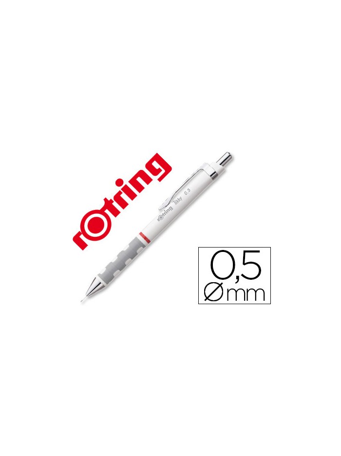 Portaminas rotring tikky 0,5 mm blanco Portaminas rotring tikky 0,5 mm blanco