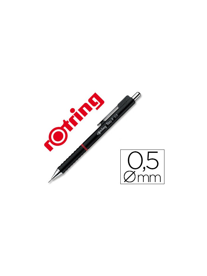 Portaminas rotring tikky 0,5 mm negro Portaminas rotring tikky 0,5 mm negro