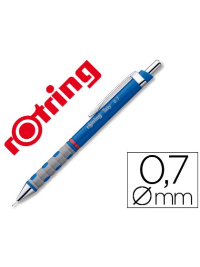 Portaminas rotring tikky 0,7 mm azul