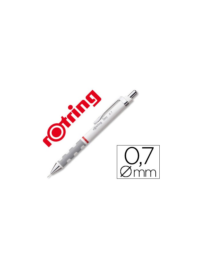 Portaminas rotring tikky 0,7 mm blanco Portaminas rotring tikky 0,7 mm blanco