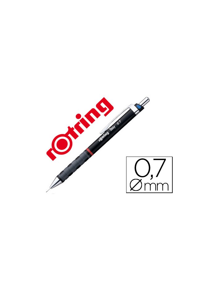 Portaminas rotring tikky 0,7 mm negro Portaminas rotring tikky 0,7 mm negro