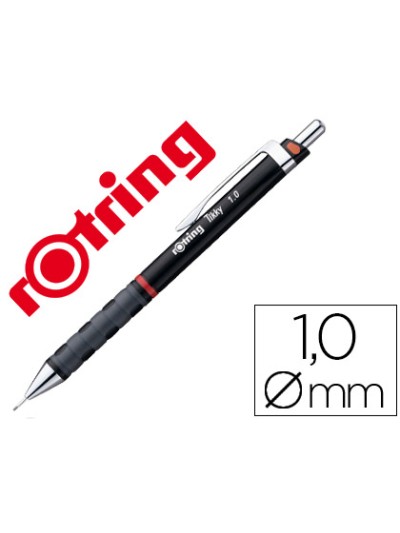 Portaminas rotring tikky 1 mm negro