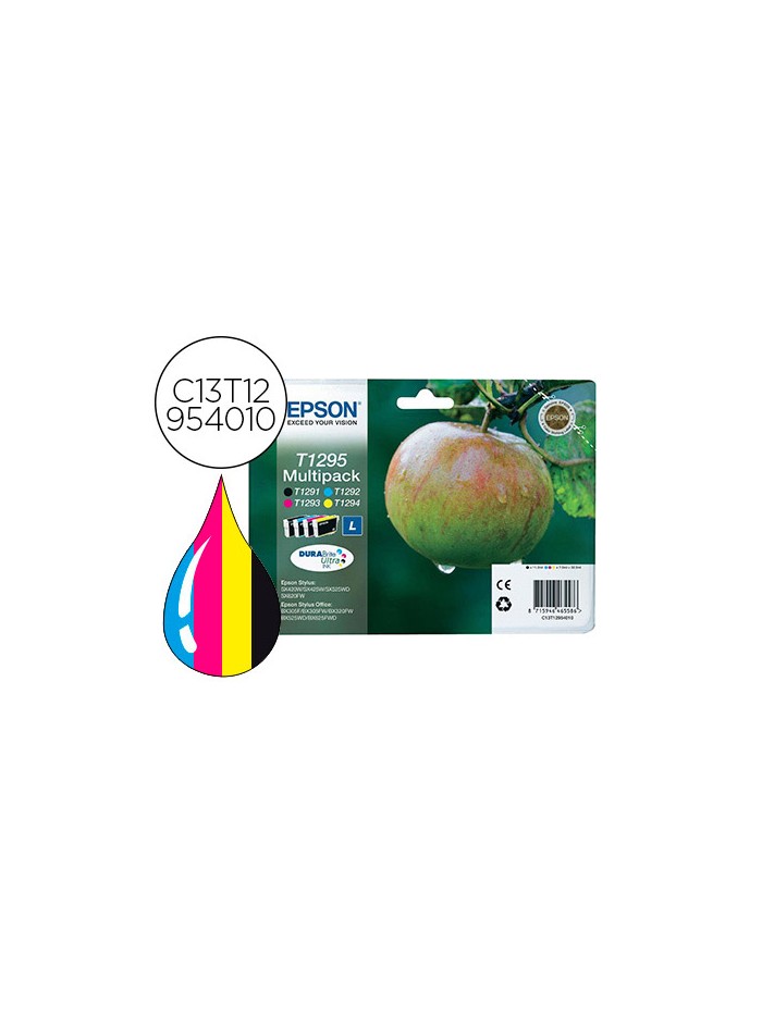 Ink-jet epson t1295 sx420 / 525wd / 620fw t12914+240+340+440 pack multicolor Ink-jet epson t1295 sx420 / 525wd / 620fw t12914+240+340+440 pack multicolor
