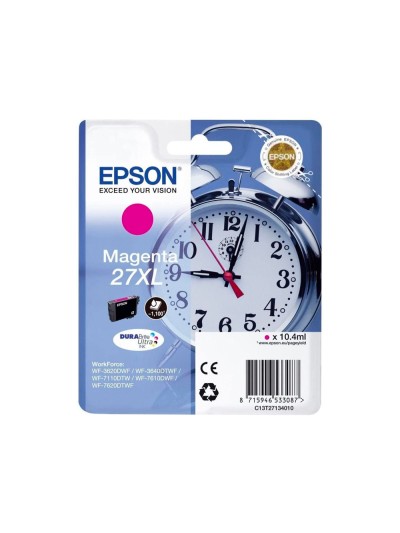 Ink-jet epson 27xl t27134010 wf-3620-40 / 7110 / 7610 / 7620 magenta -1.100 pag-