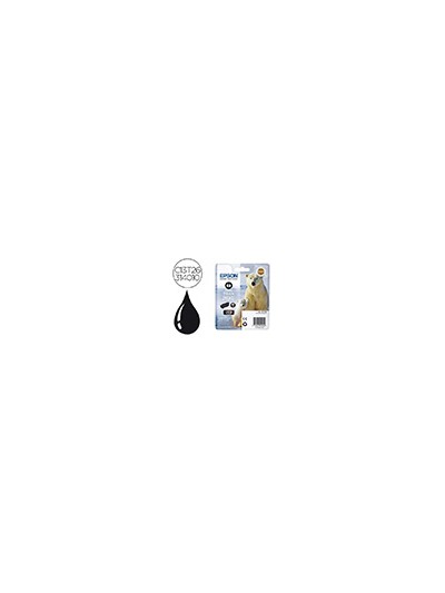 Ink-jet epson 26xl xp-600 / 605 / 700 / 800 negro 700 pag