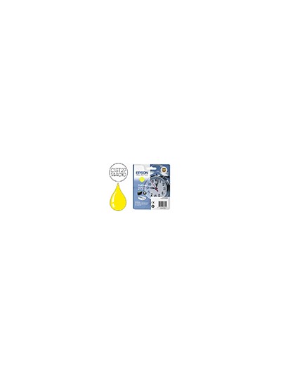 Ink-jet epson 27xl wf 3620 / 7110 / 7610 / 7620 amarillo 1.100 pag
