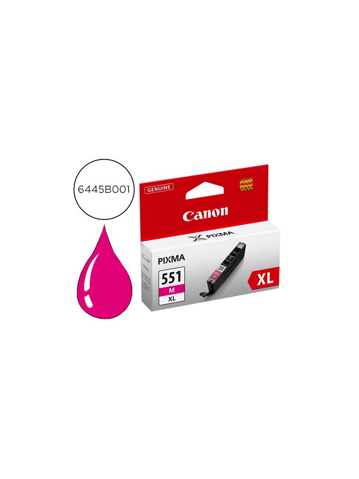 Ink-jet canon cli-551xl mg5450 / ip7250 / mg6350 magenta