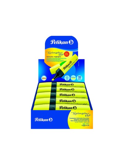 Rotulador pelikan fluorescente textmarker 490 amarillo