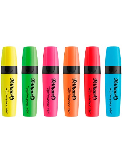 Rotulador pelikan fluorescente textmarker 490 amarillo