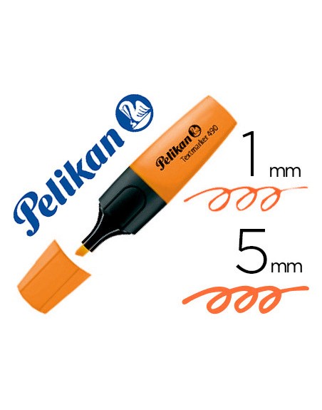 Rotulador pelikan fluorescente textmarker 490 naranja