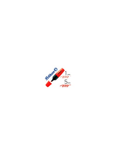 Rotulador pelikan fluorescente textmarker 490 rojo