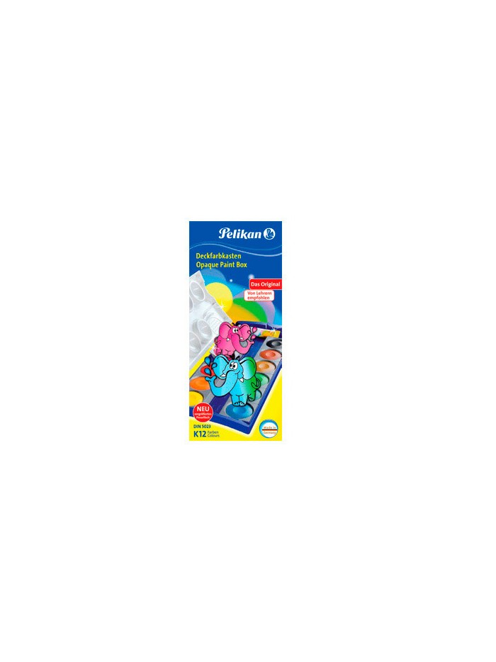 Acuarela pelikan k12 estuche plastico 12 colores Acuarela pelikan k12 estuche plastico 12 colores