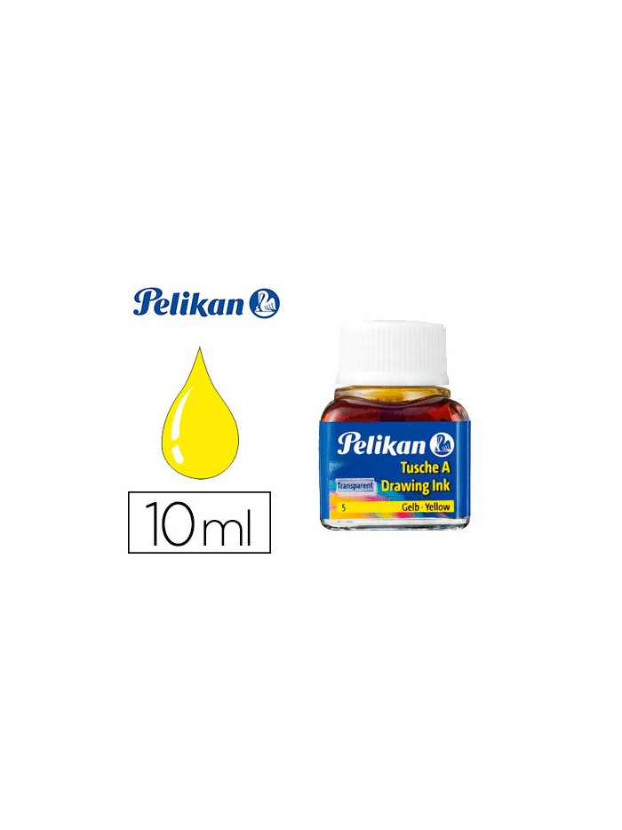 Tinta china pelikan amarillo bote de 10 ml Tinta china pelikan amarillo bote de 10 ml