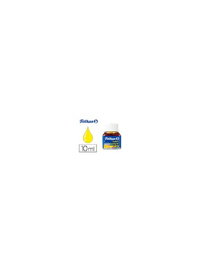 Tinta china pelikan amarillo bote de 10 ml