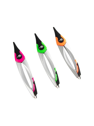 Compas liderpapel adaptador universal y minas colores surtidos