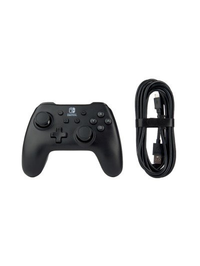 Mando power a con cable para nintendo switch negro