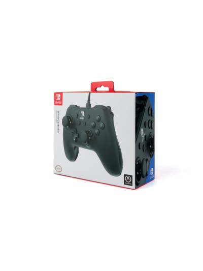 Mando power a con cable para nintendo switch negro