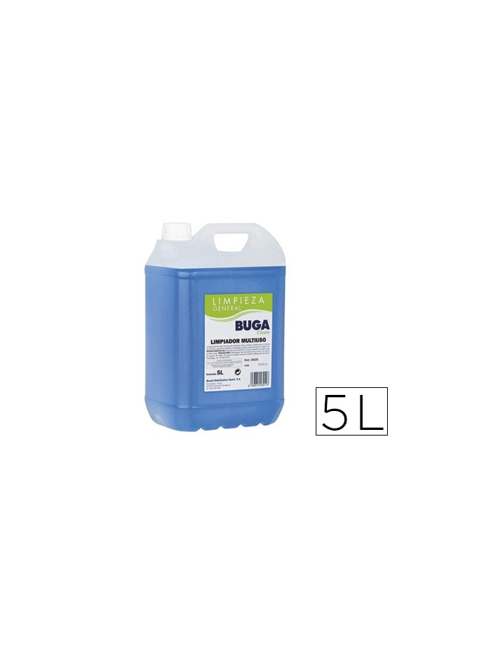 Limpiador multiusos buga clean garrafa 5 litros Limpiador multiusos buga clean garrafa 5 litros