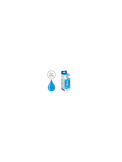 Tinta epson t6642 et2500/2550/ /14000/l475/565/575/4500 cian botella 70 ml 6.500 pag