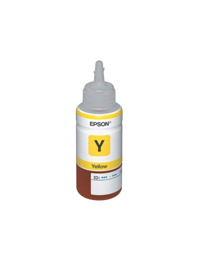 Tinta epson t6644 et2500/2550/ /14000/l475/565/575/4500 amarillo botella 70 ml 6.500 pag