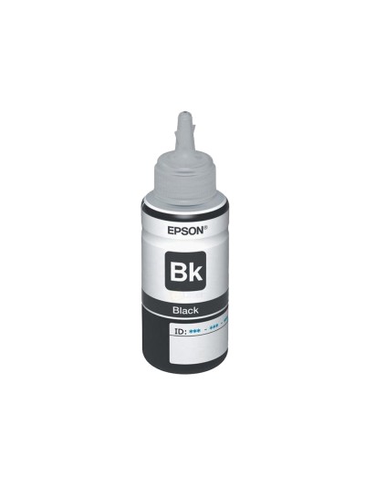 Tinta epson t6641 et2500/2550/ /14000/l475/565/575/4500 negro botella 70 ml 4.000 pag