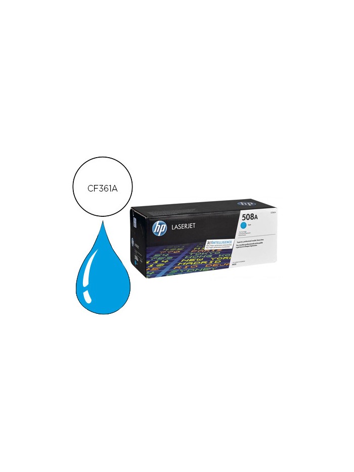 Toner hp 508a laserjet enterprise m552/553/577 cian 5.000 pag Toner hp 508a laserjet enterprise m552/553/577 cian 5.000 pag