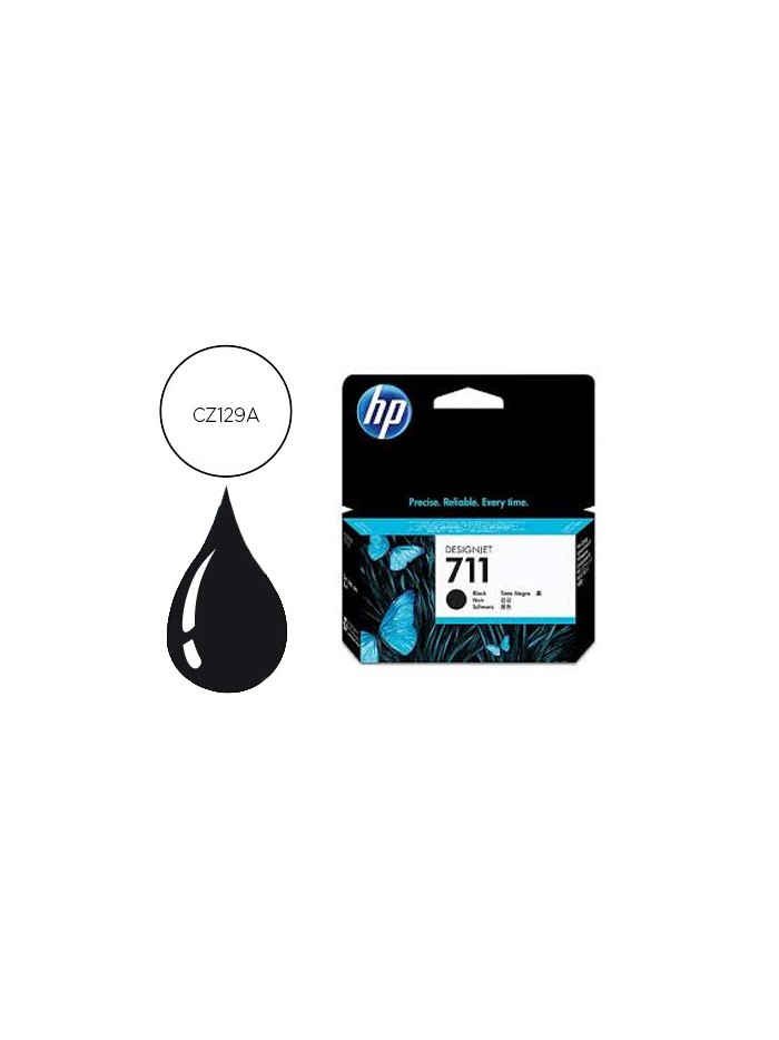 Ink-jet hp n.711 negro 38 ml designjet t120 / t520 Ink-jet hp n.711 negro 38 ml designjet t120 / t520
