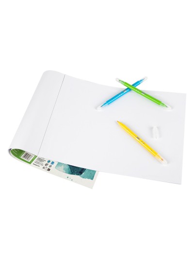 Bloc dibujo liderpapel lineal espiral 460x325 mm 20 hojas 180 gr/m2 con recuadro perforado