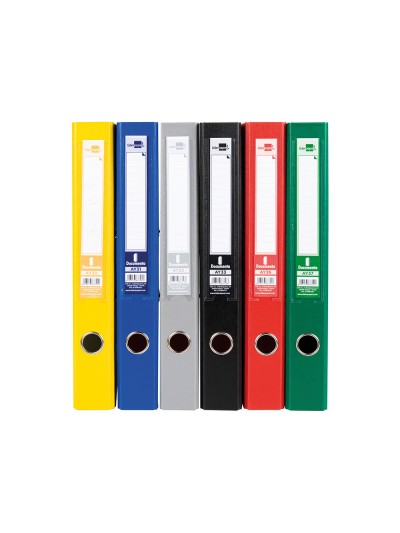 Archivador de palanca liderpapel folio documenta forrado pvc con rado lomo 52 mm colores surtidos classic